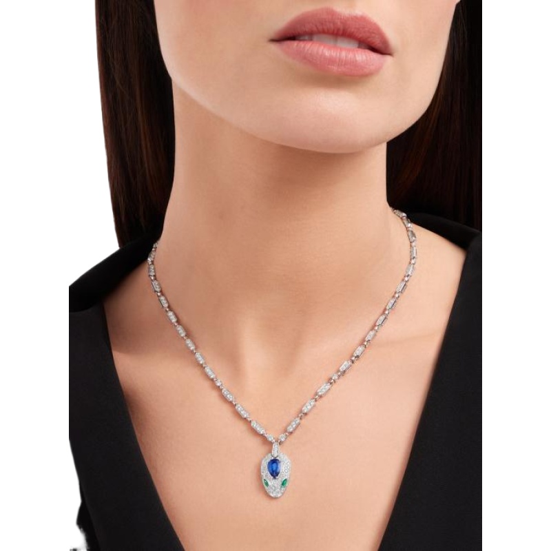 Replicate Serpenti Collection Necklace(1:1 replica)