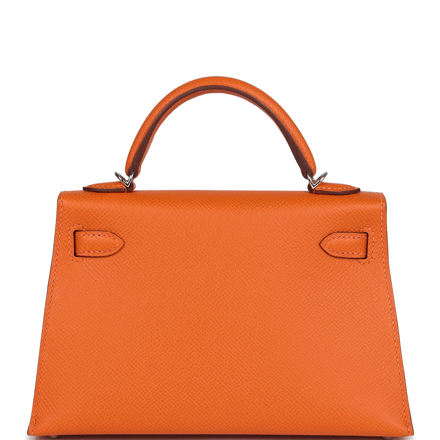 Replicate Hermes Kelly Sellier 20 Orange Epsom Electrum Hardware(1:1 replica)