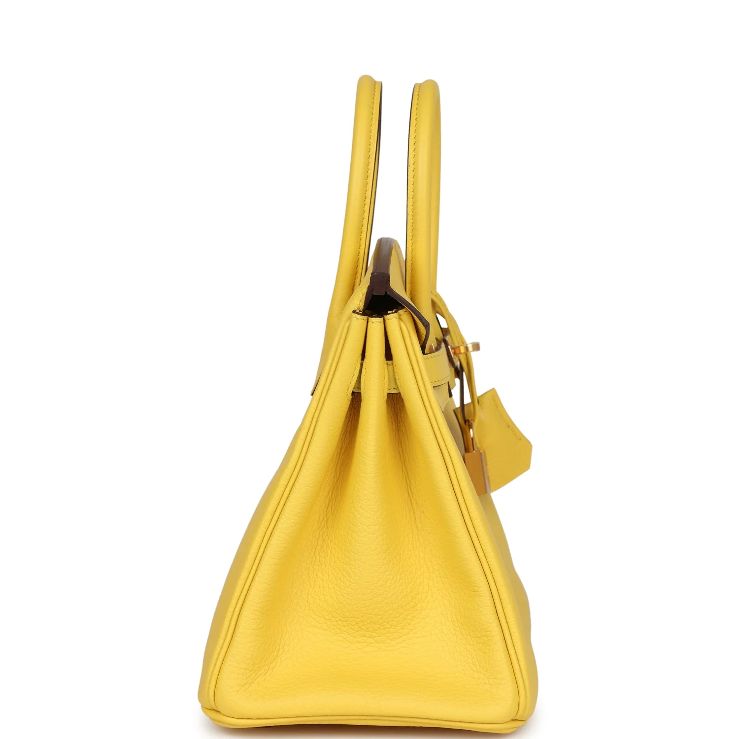 Replicate Hermes Birkin 25 Jaune de Naples Togo Gold Hardware(1:1 replica)