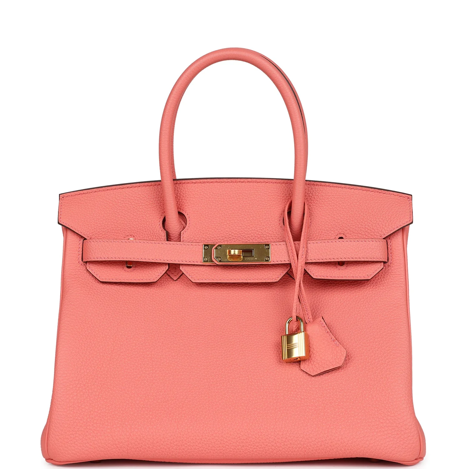 Replicate Hermes Special Order (HSS) Birkin 30 Rose Candy Togo Gold Hardware(1:1 replica)