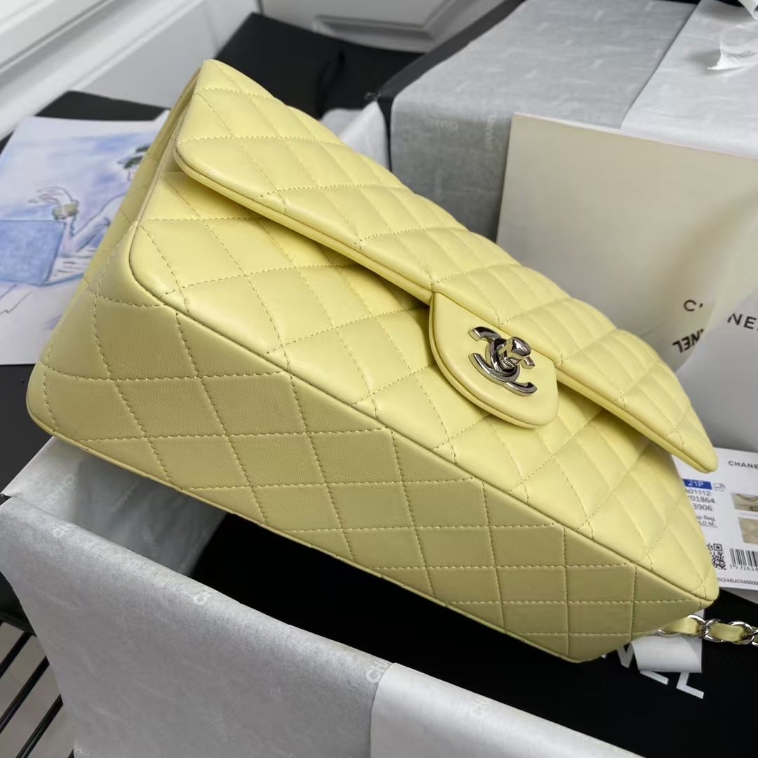 Replicate Chanel Classic 11.12 Handbag Silver Hardware(1:1 replica)