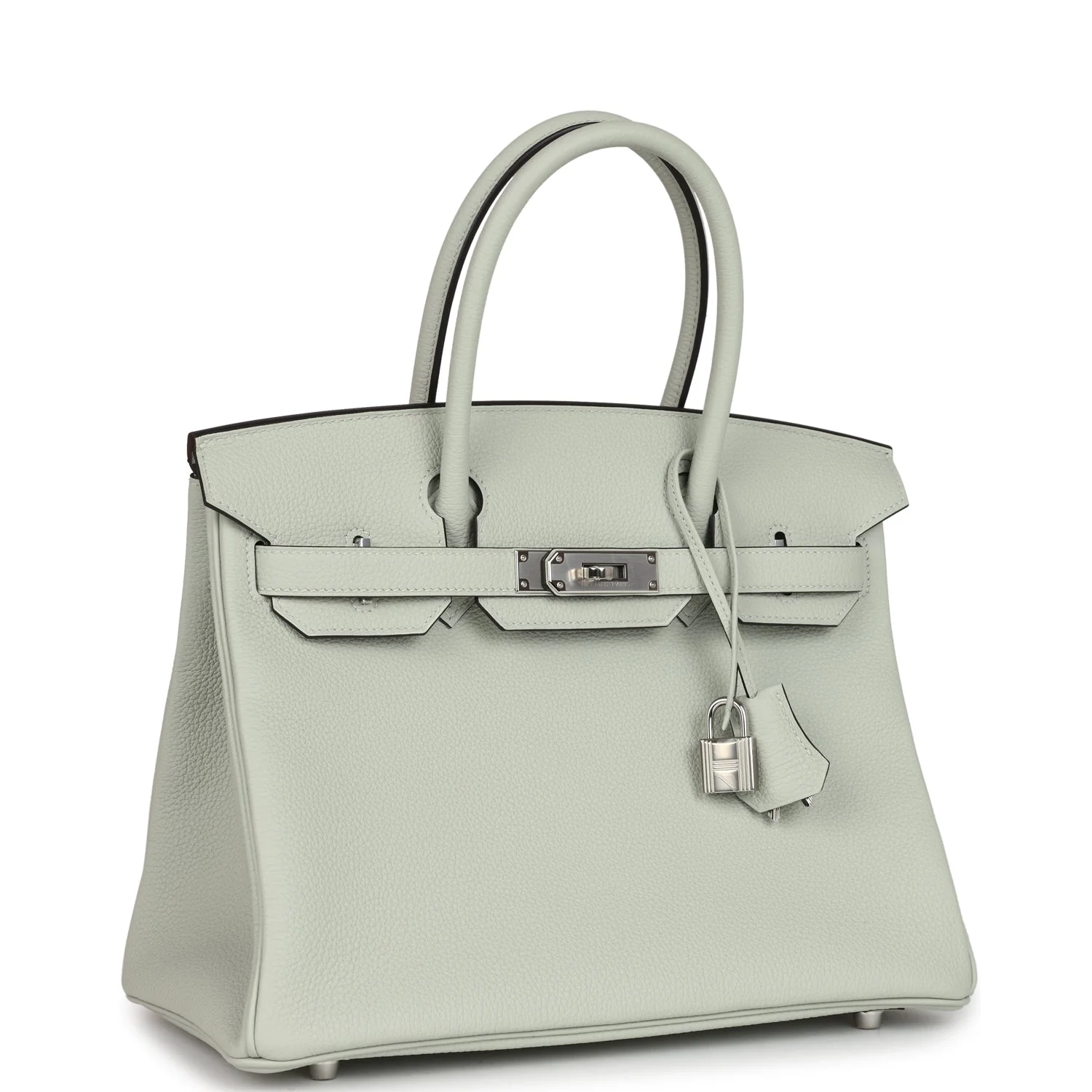 Replicate Hermes Birkin 30 Gris Neve Togo Palladium Hardware(1:1 replica)