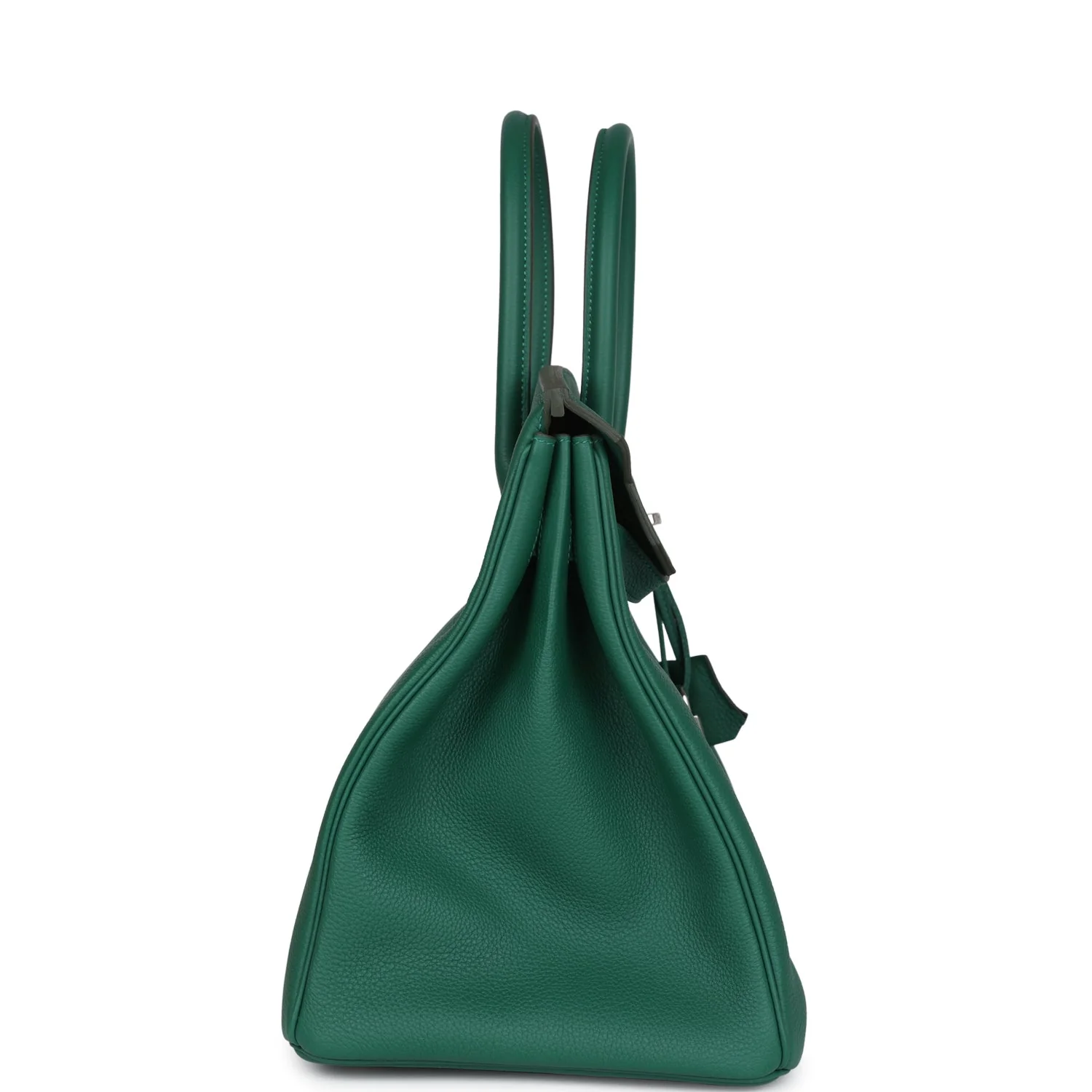 Replicate Hermes Birkin 35 Vert Moyen Togo Palladium Hardware(1:1 replica)