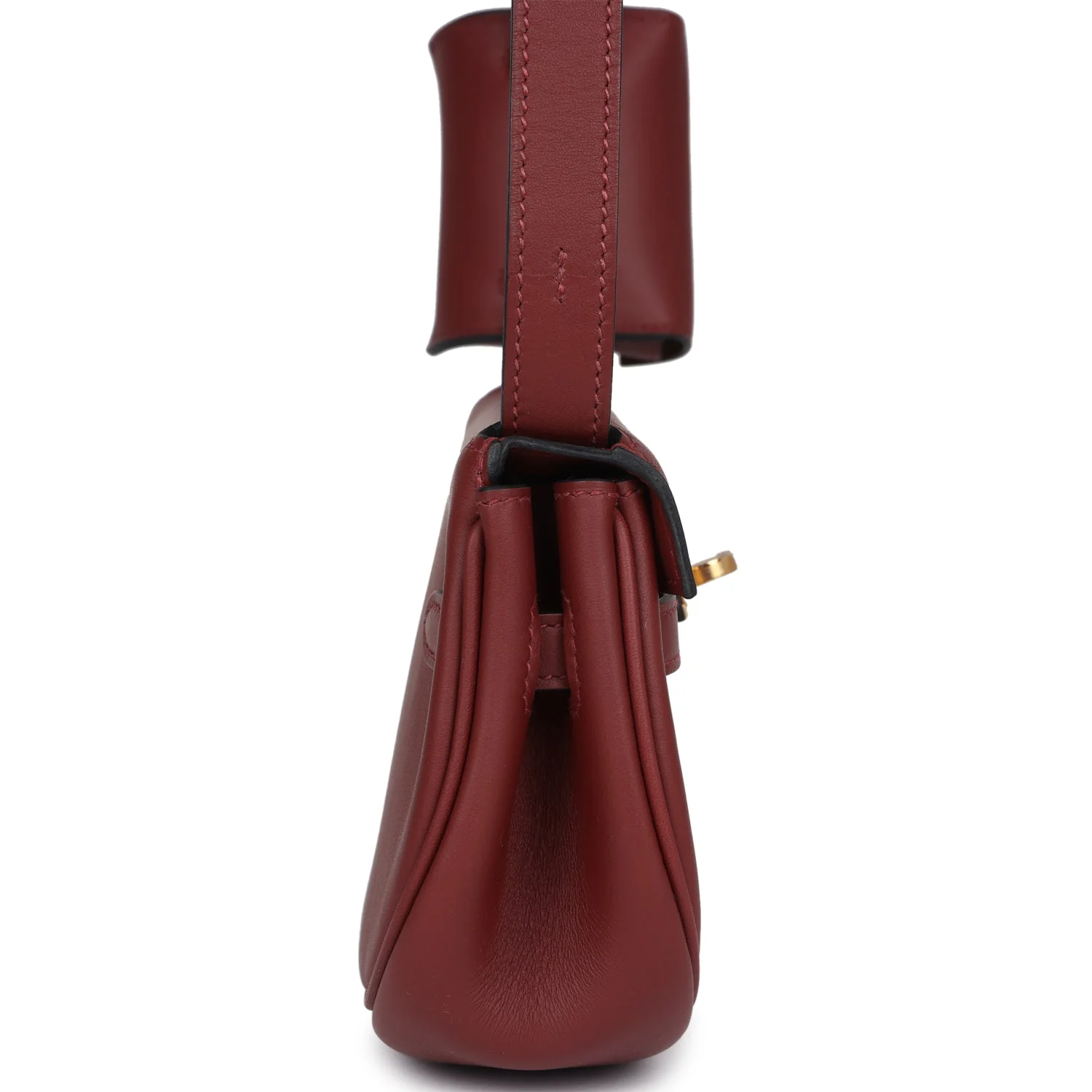 Replicate Hermes Kelly Moove Rouge H Swift Gold Hardware(1:1 replica)