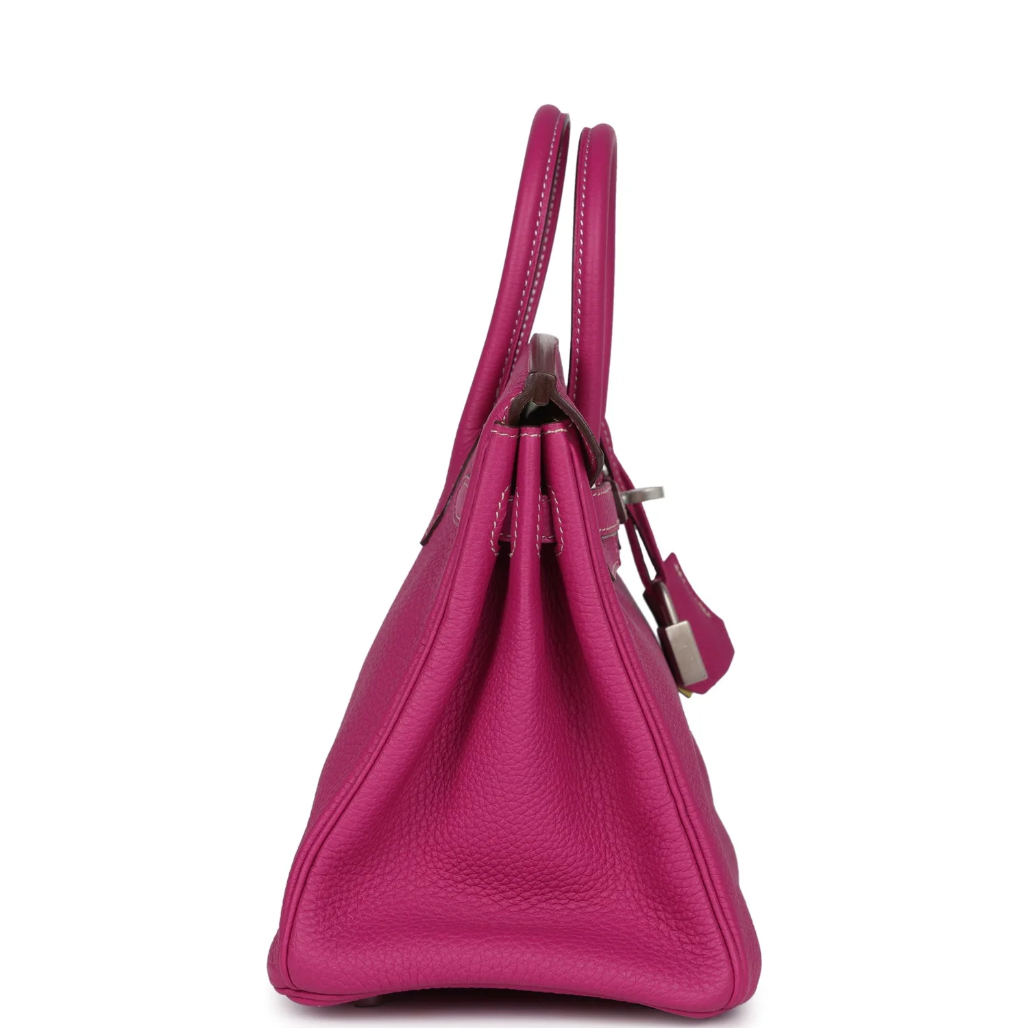 Replicate Hermes Special Order (HSS) Birkin 25 Rose Poupre Verso Togo Brushed Palladium Hardware(1:1 replica)