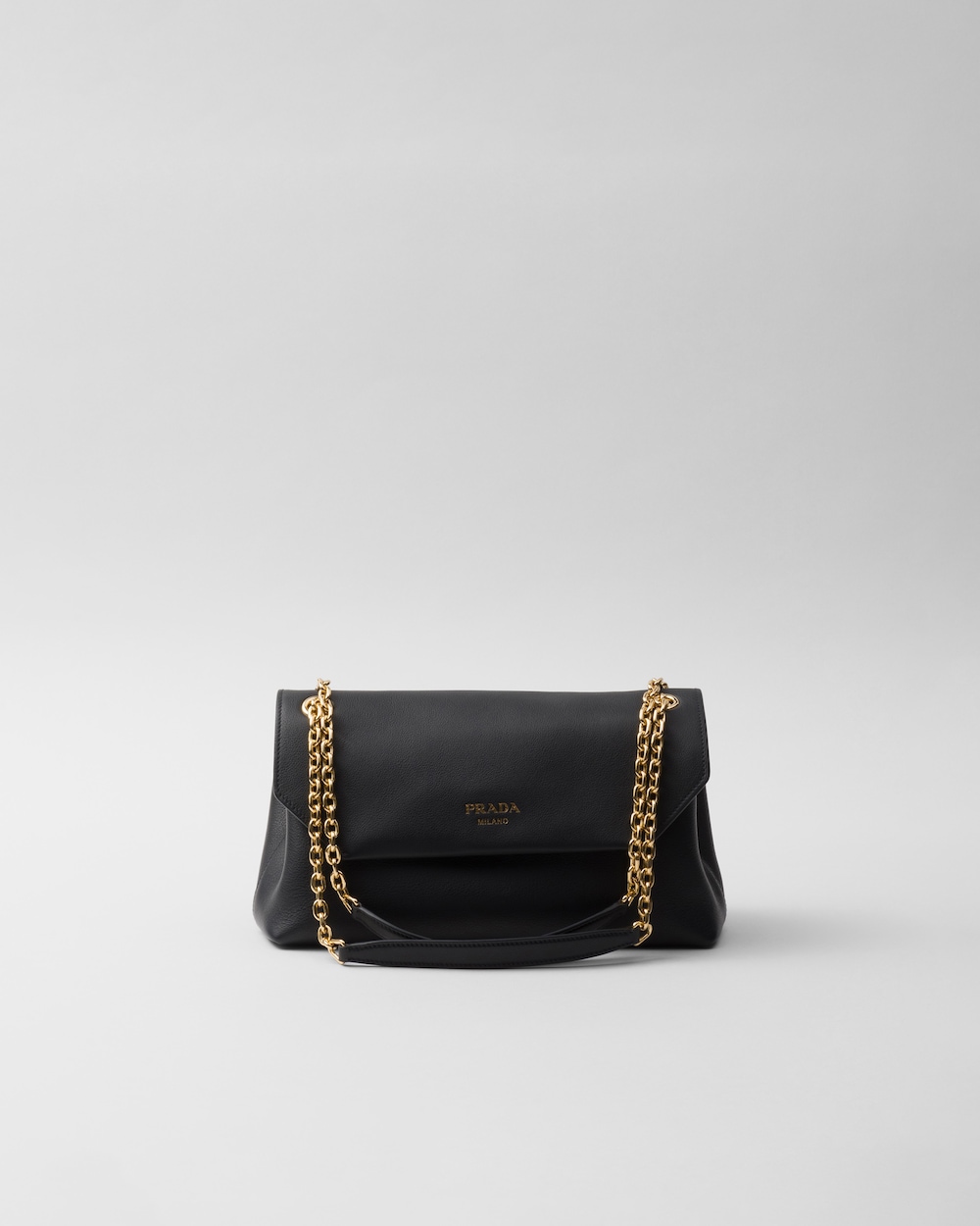 Replicate Prada Doux Medium Leather Shoulder Bag(1:1 replica)