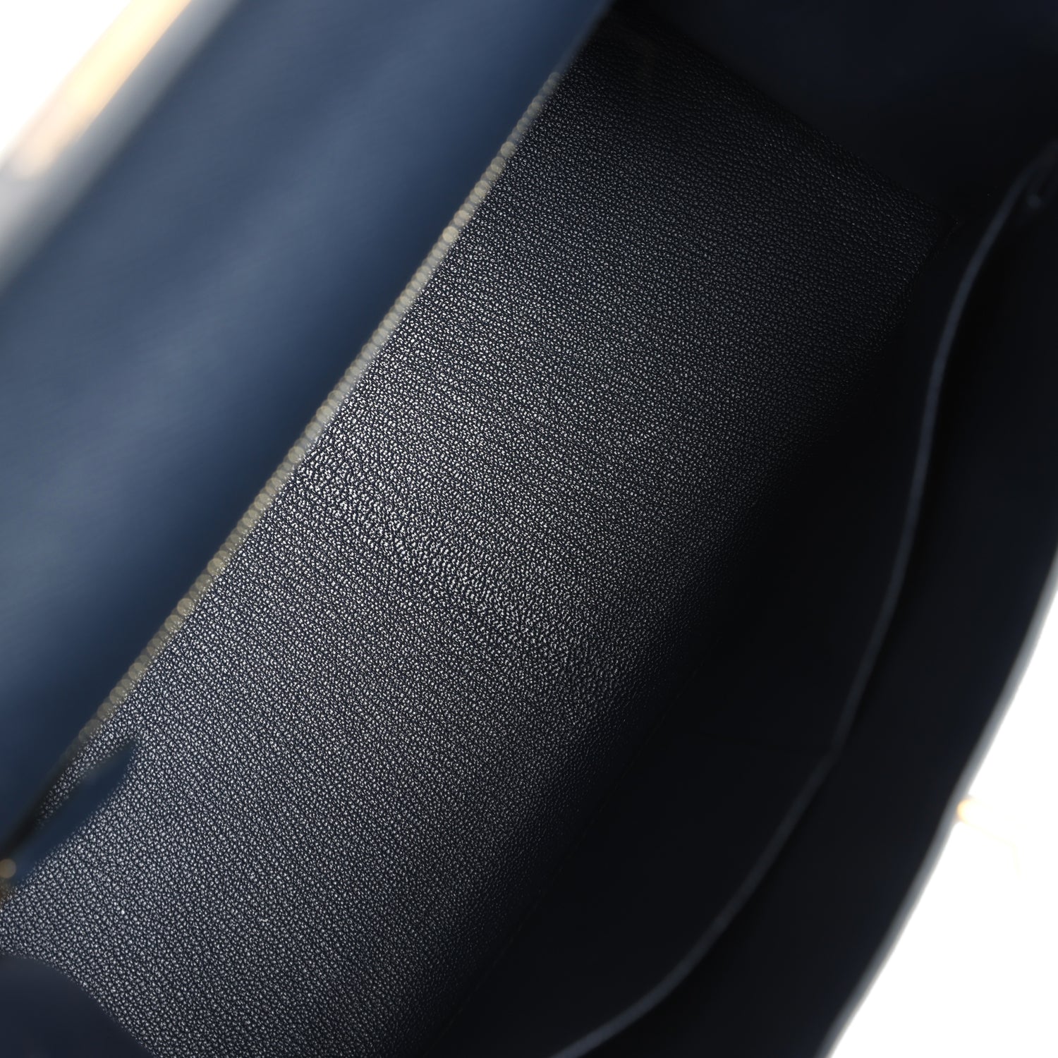 Replicate Hermes Kelly Sellier 28 Bleu Indigo Epsom Gold Hardware(1:1 replica)