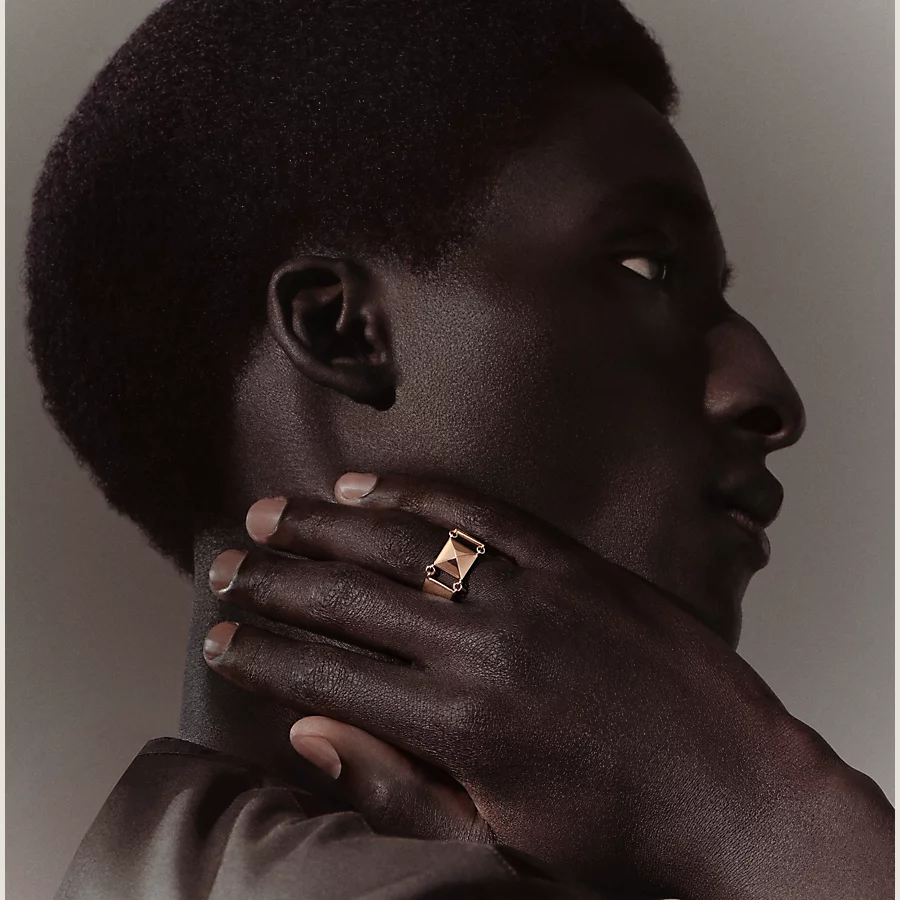 Replicate Hermès Clou d H ring(1:1 replica)