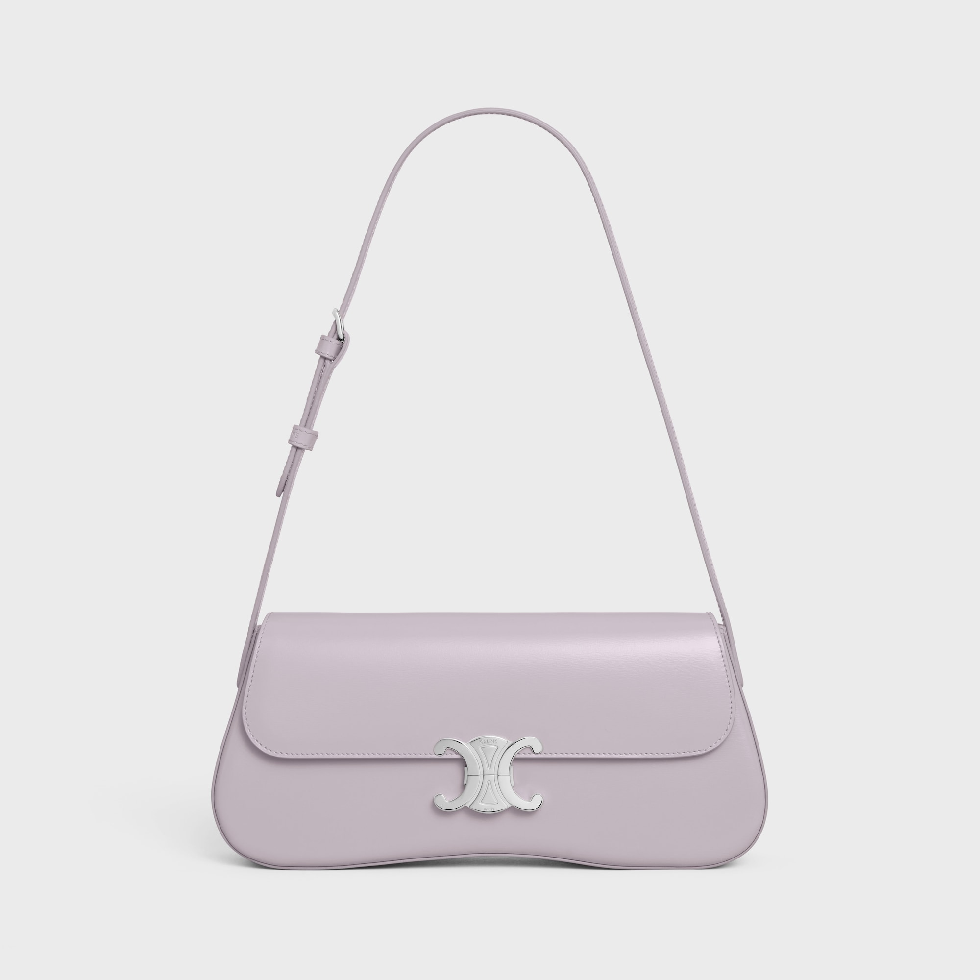 Replicate MEDIUM CELINE LOLA BAG IN SHINY CALFSKIN LIGHT LAVENDER(1:1 replica)