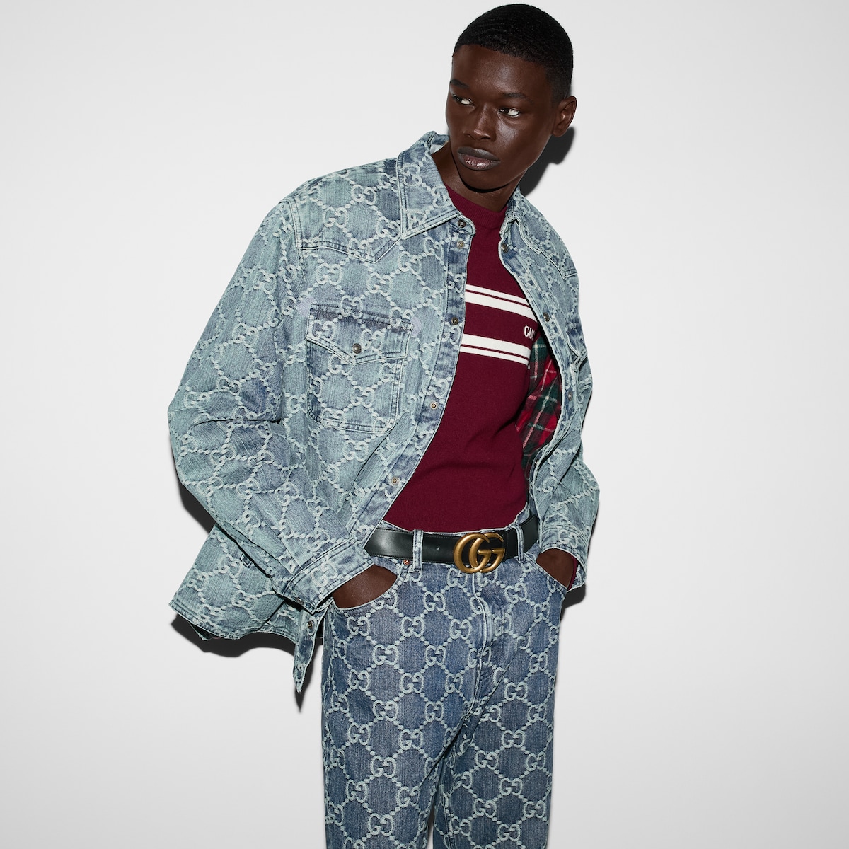 Replicate GG Marmont wide belt(1:1 replica)