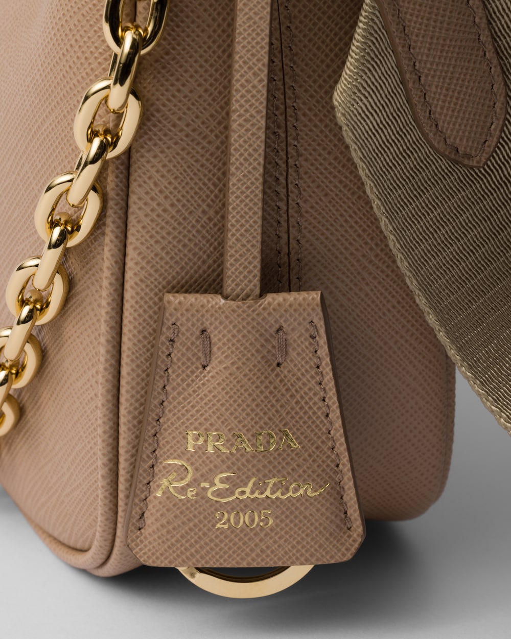 Replicate Prada Re-Edition 2005 Saffiano Leather Bag(1:1 replica)