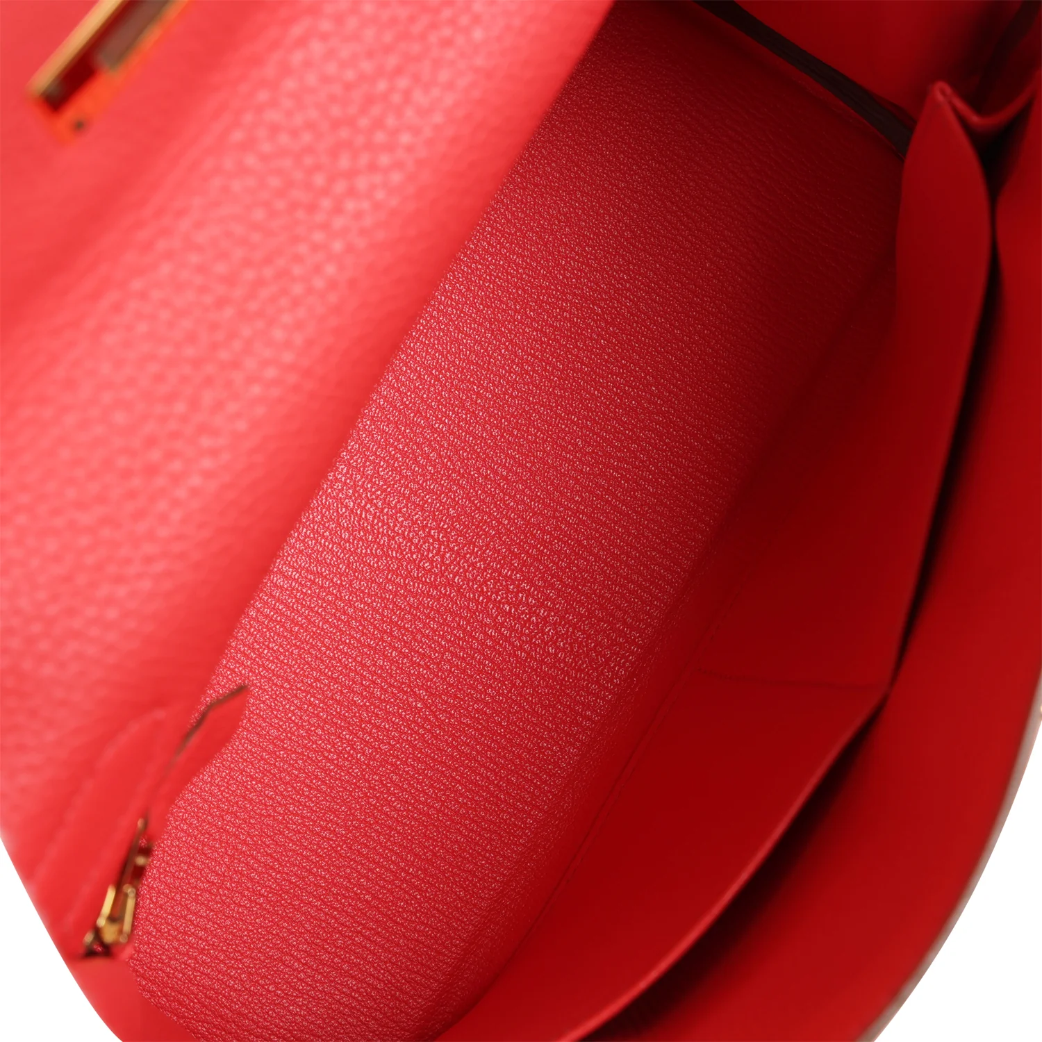 Replicate Hermes Kelly Retourne 28 Rose Jaipur Clemence Gold Hardware(1:1 replica)