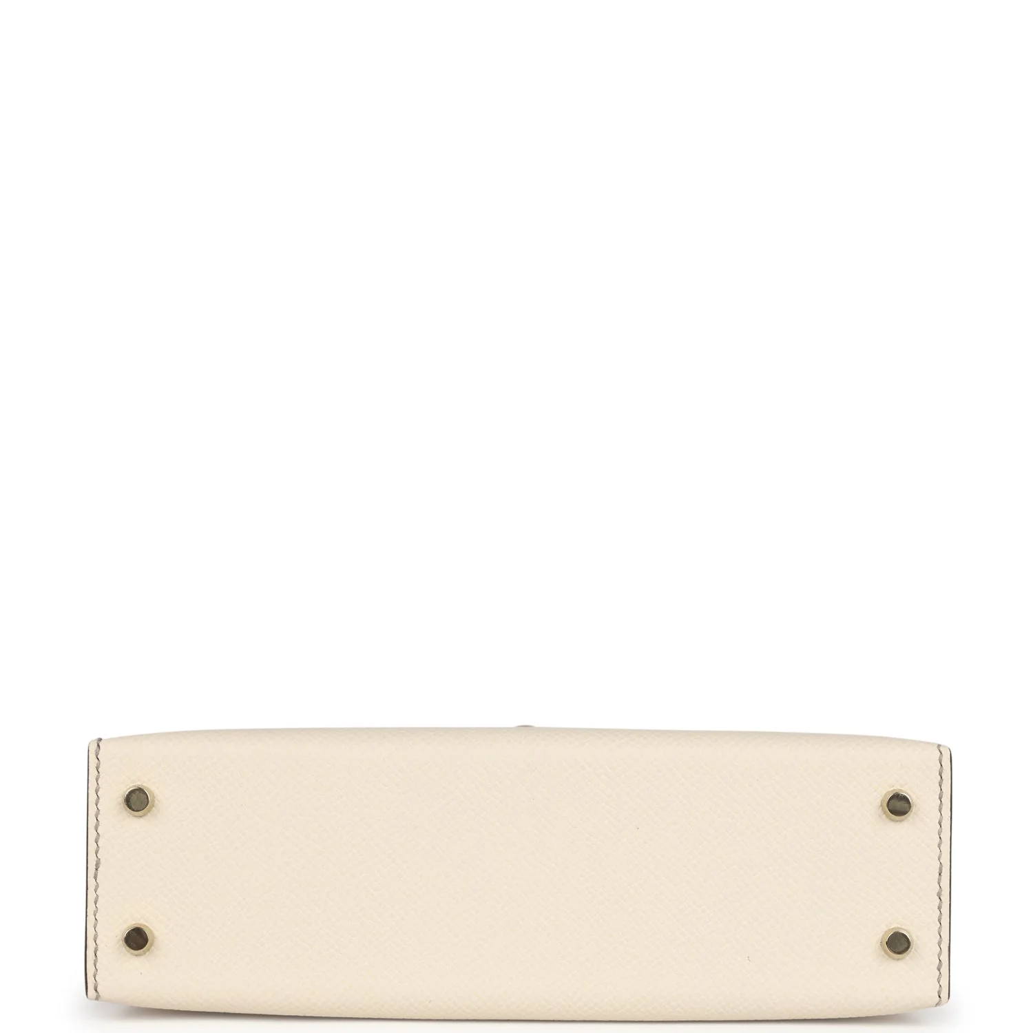 Replicate Hermes Special Order (HSS) Kelly Sellier 20 Craie and Gris Asphalte Epsom Permabrass Hardware(1:1 replica)