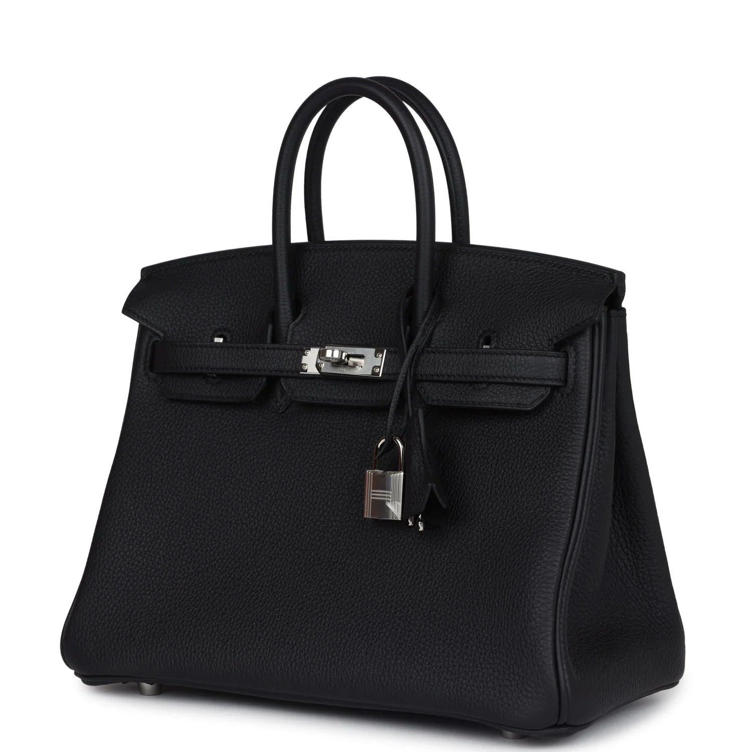 Replicate Hermes Birkin 25 Black Togo Palladium Hardware(1:1 replica)