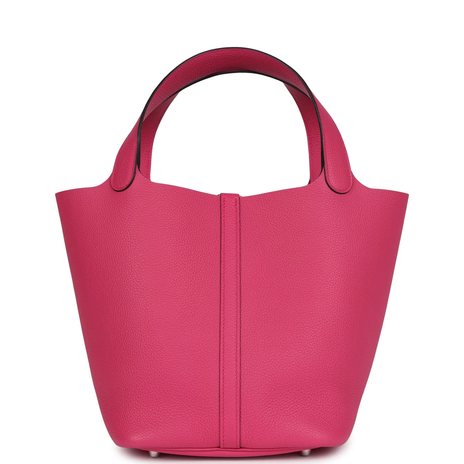 Replicate Hermes Picotin Lock 22 Rose Shocking Maurice Palladium Hardware(1:1 replica)