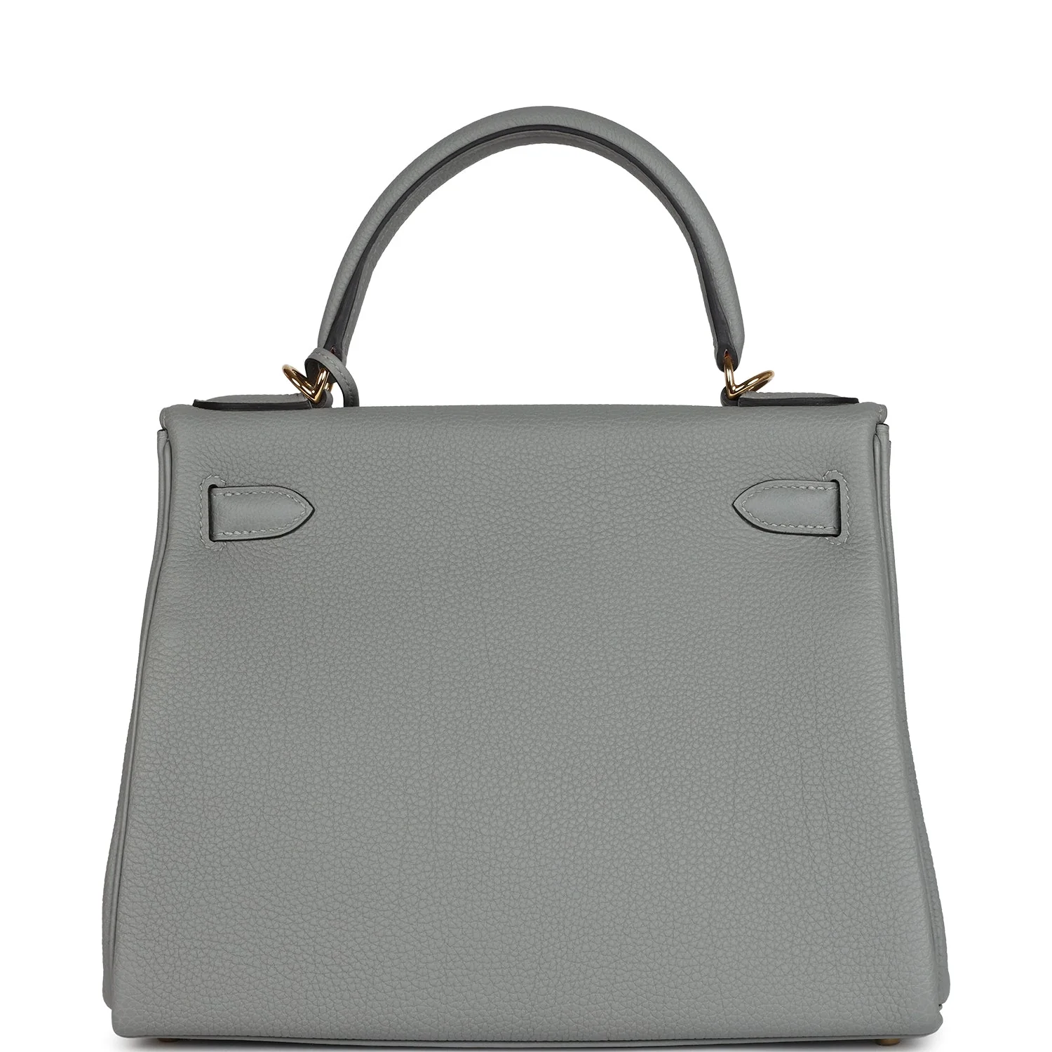 Replicate Hermes Kelly Retourne 28 Gris Mouette Togo Gold Hardware(1:1 replica)