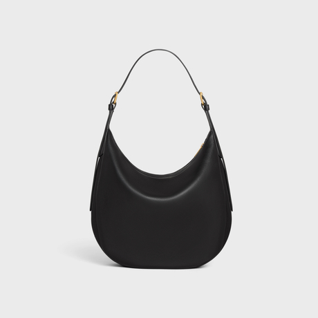 Replicate MEDIUM HELOÏSE BAG CUIR TRIOMPHE IN SUPPLE CALFSKIN BLACK(1:1 replica)