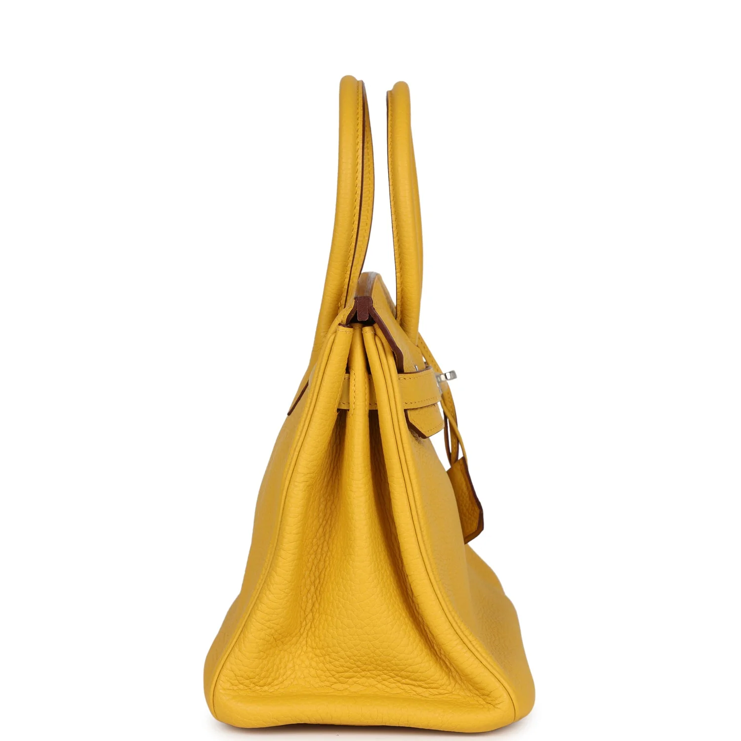 Replicate Hermes Birkin 30 Soleil Clemence Palladium Hardware(1:1 replica)