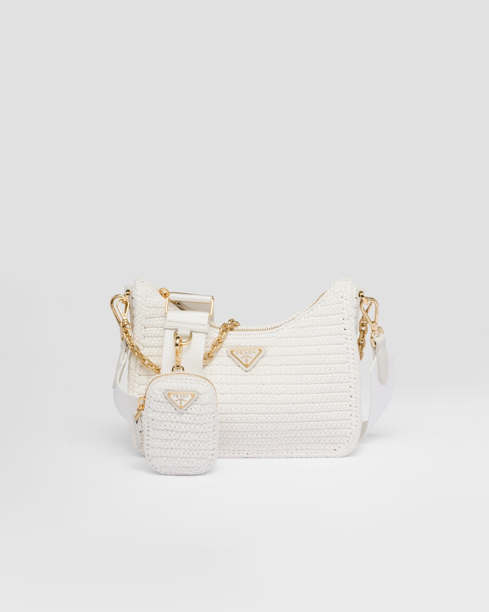Replicate Prada Re-Edition 2005 Crochet Bag(1:1 replica)