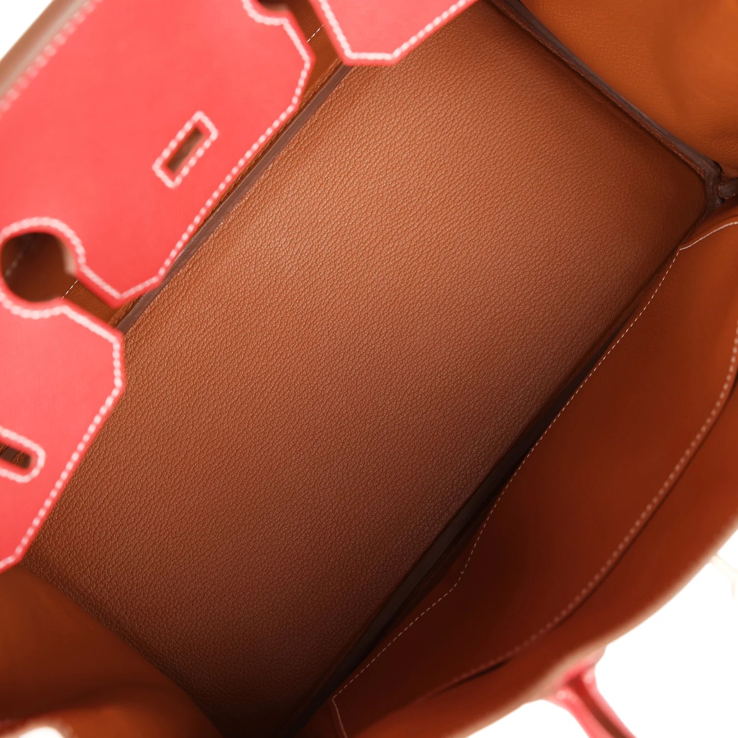 Replicate Hermes Birkin 35 Rose Jaipur Candy Epsom Permabrass Hardware(1:1 replica)