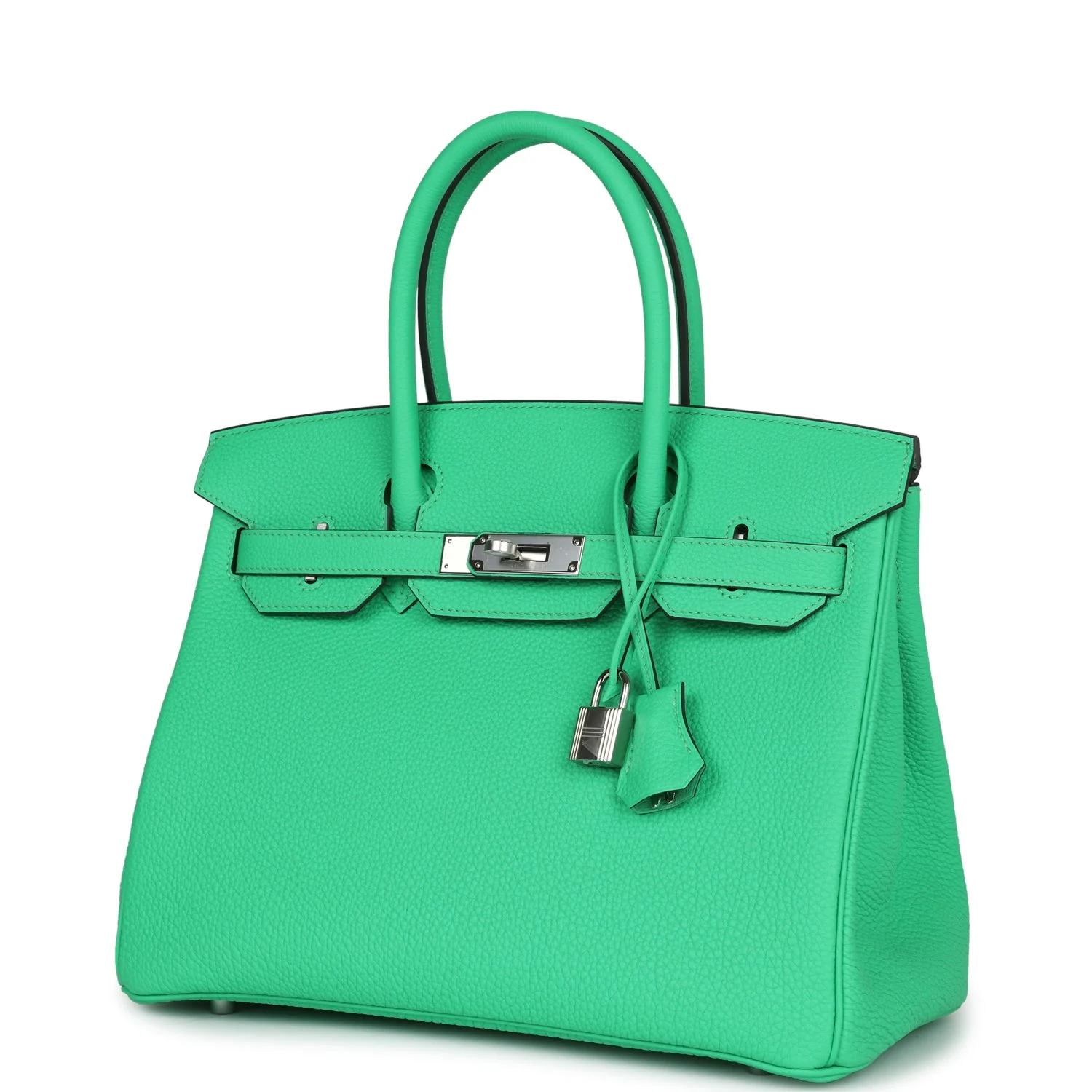 Replicate Hermes Birkin 30 Vert Comics Togo Palladium Hardware(1:1 replica)