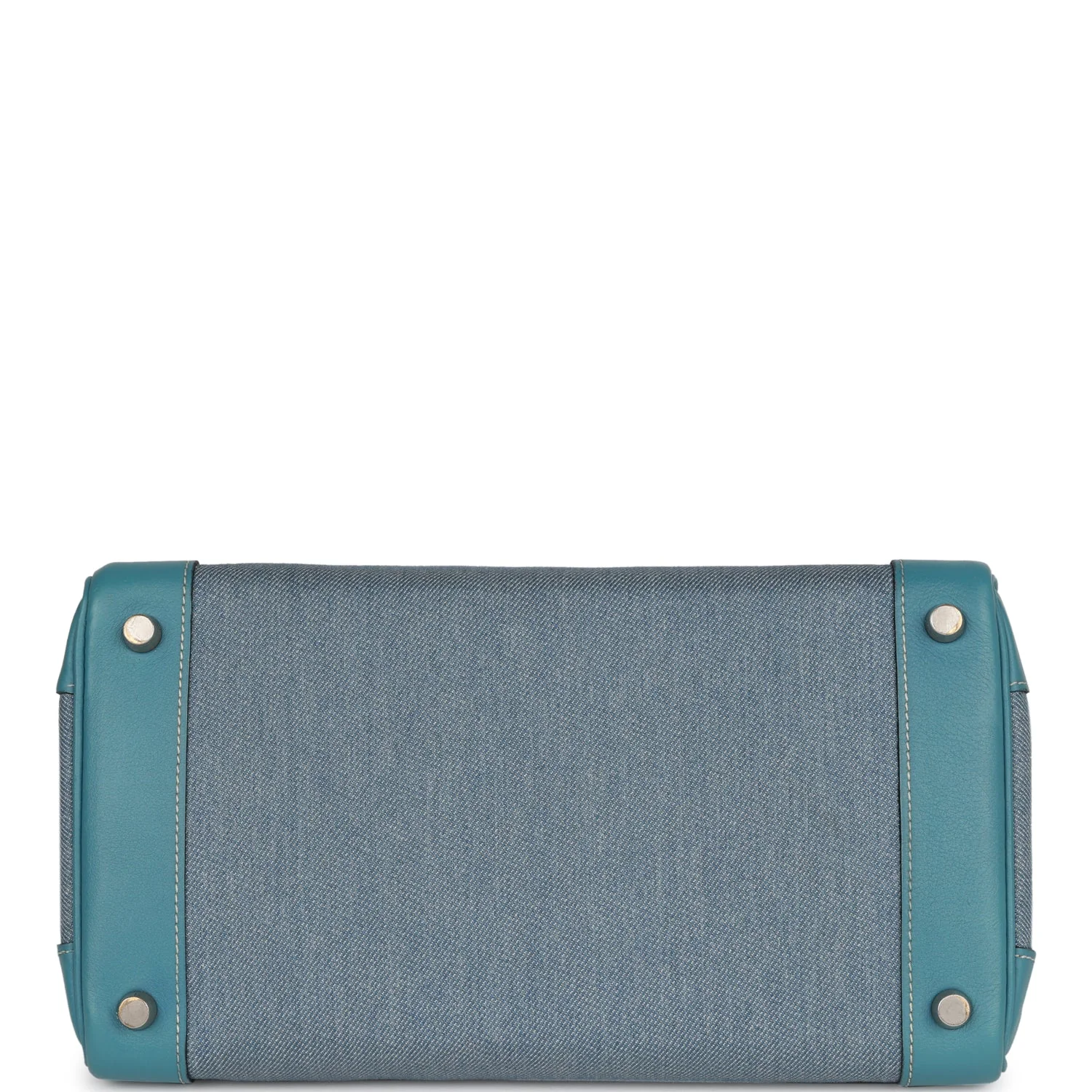 Replicate Vintage Hermes Birkin 30 Denim and Blue Jean Gulliver Palladium Hardware(1:1 replica)