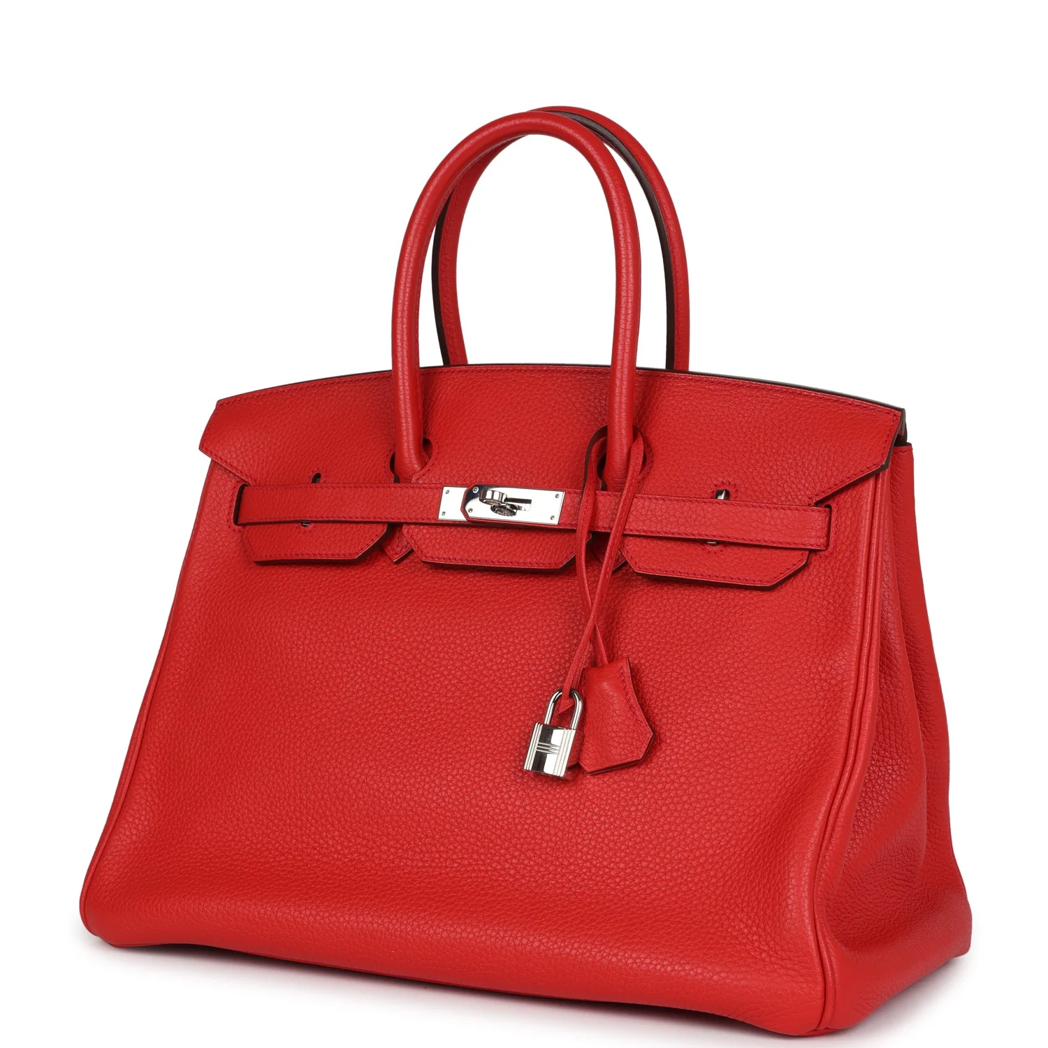 Replicate Hermes Birkin 35 Geranium Togo Palladium Hardware(1:1 replica)