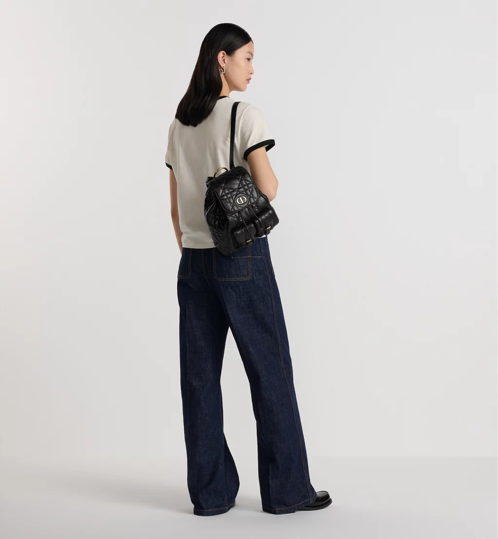 Replicate Medium Dior Caro Backpack(1:1 replica)