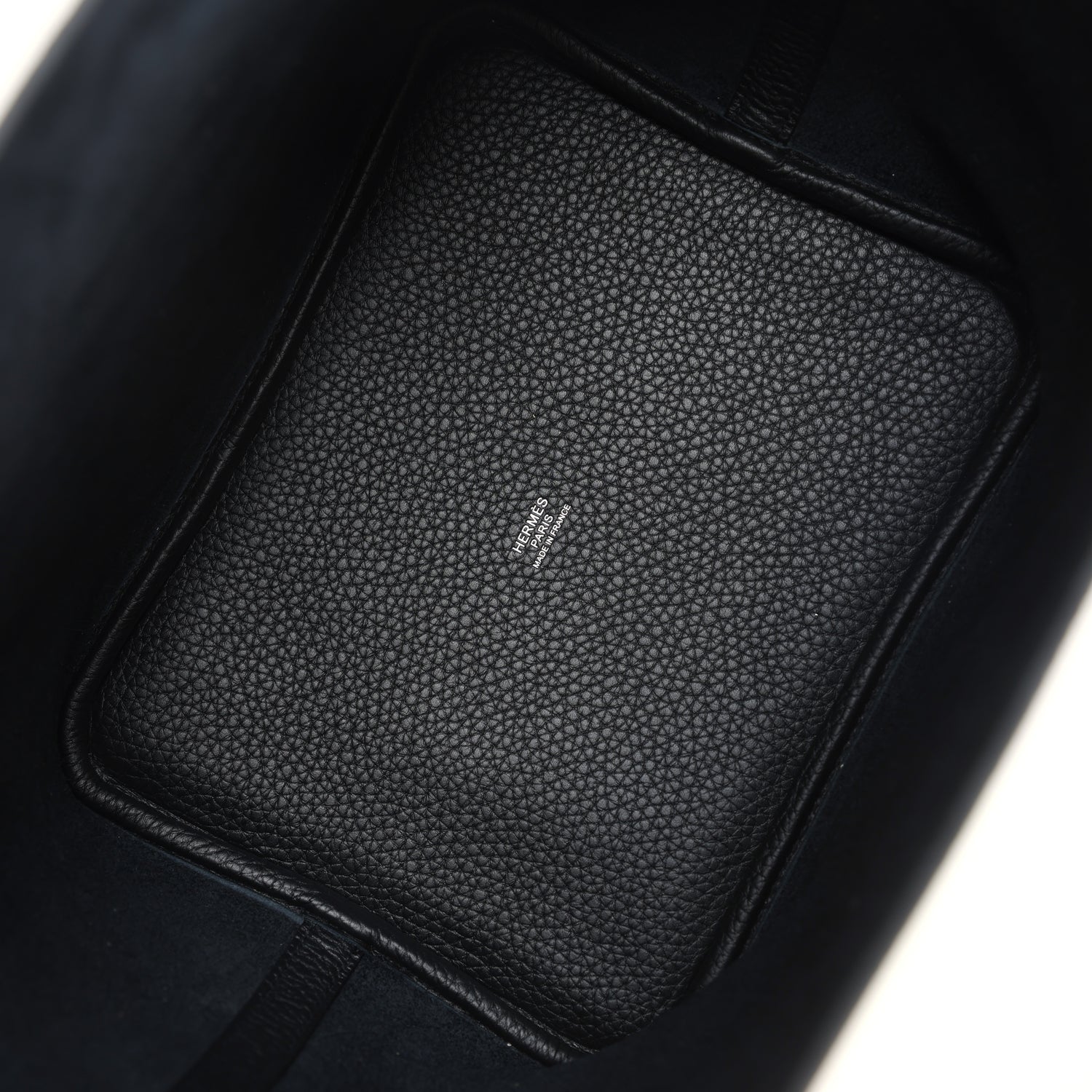 Replicate Hermes Picotin Lock 22 Black Clemence Palladium Hardware(1:1 replica)