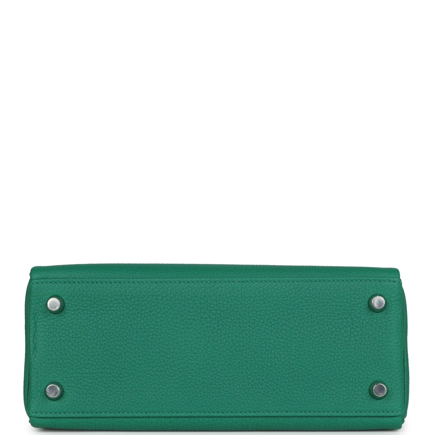 Replicate Hermes Kelly Retourne 25 Vert Vertigo Togo Palladium Hardware(1:1 replica)