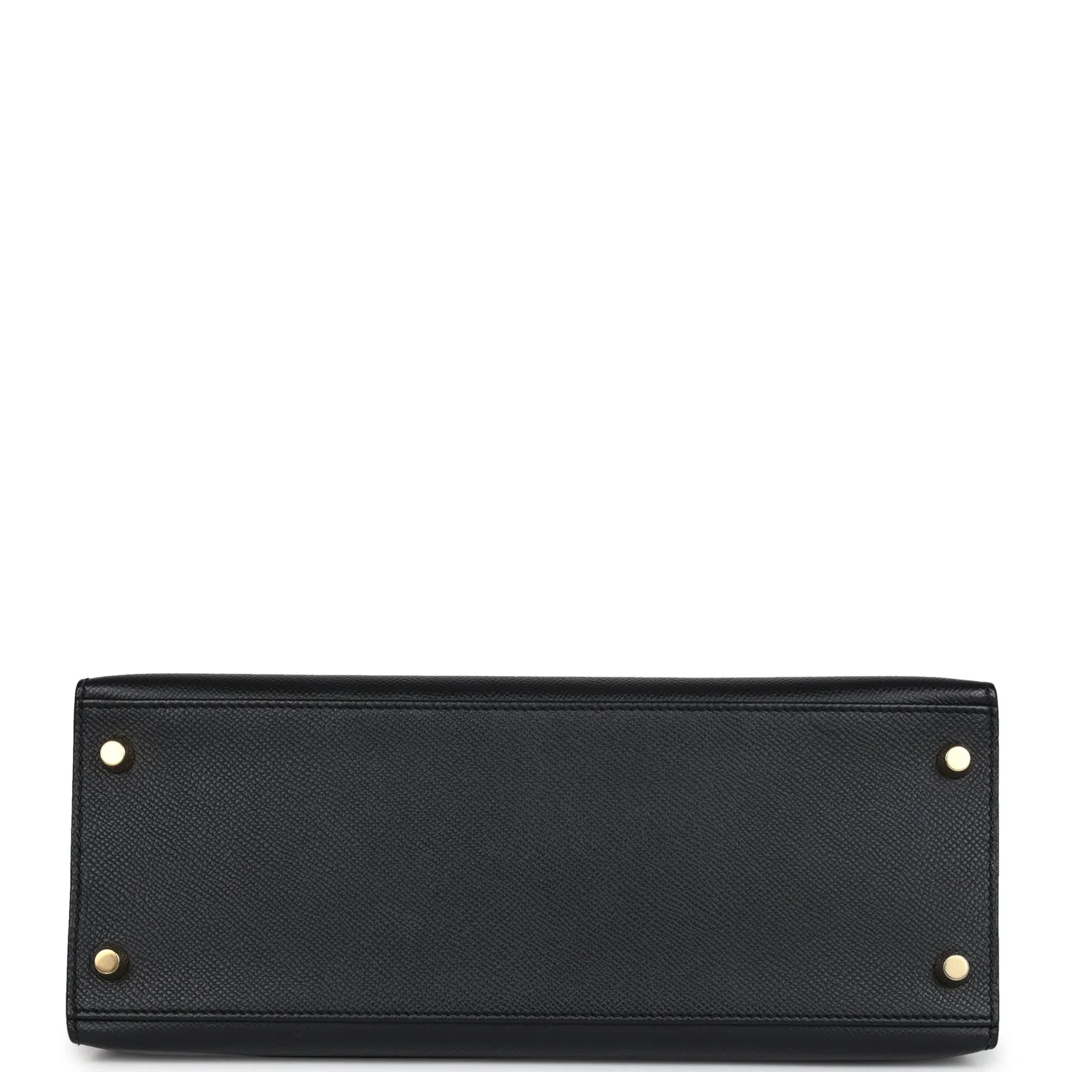 Replicate Hermes Kelly Sellier 28 Black Epsom Gold Hardware(1:1 replica)