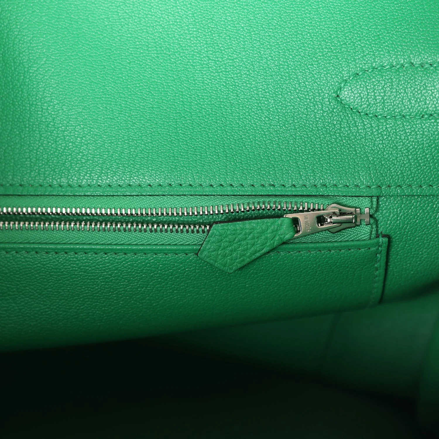 Replicate Hermes Birkin 35 Bambou Togo Palladium Hardware(1:1 replica)