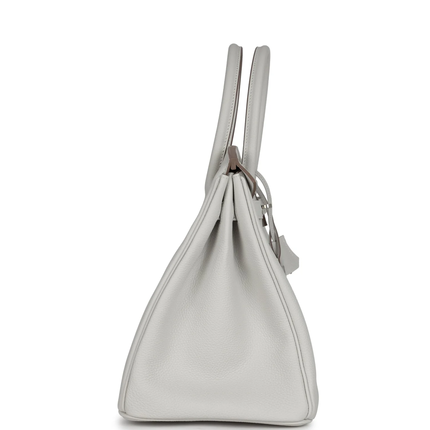 Replicate Hermes Birkin 35 Gris Pale Togo Palladium Hardware(1:1 replica)