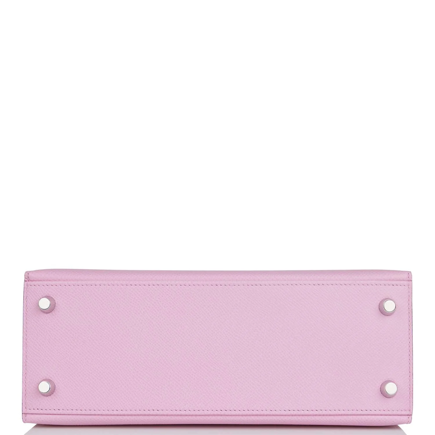 Replicate Hermes Kelly Sellier 25 Mauve Sylvestre Epsom Palladium Hardware(1:1 replica)
