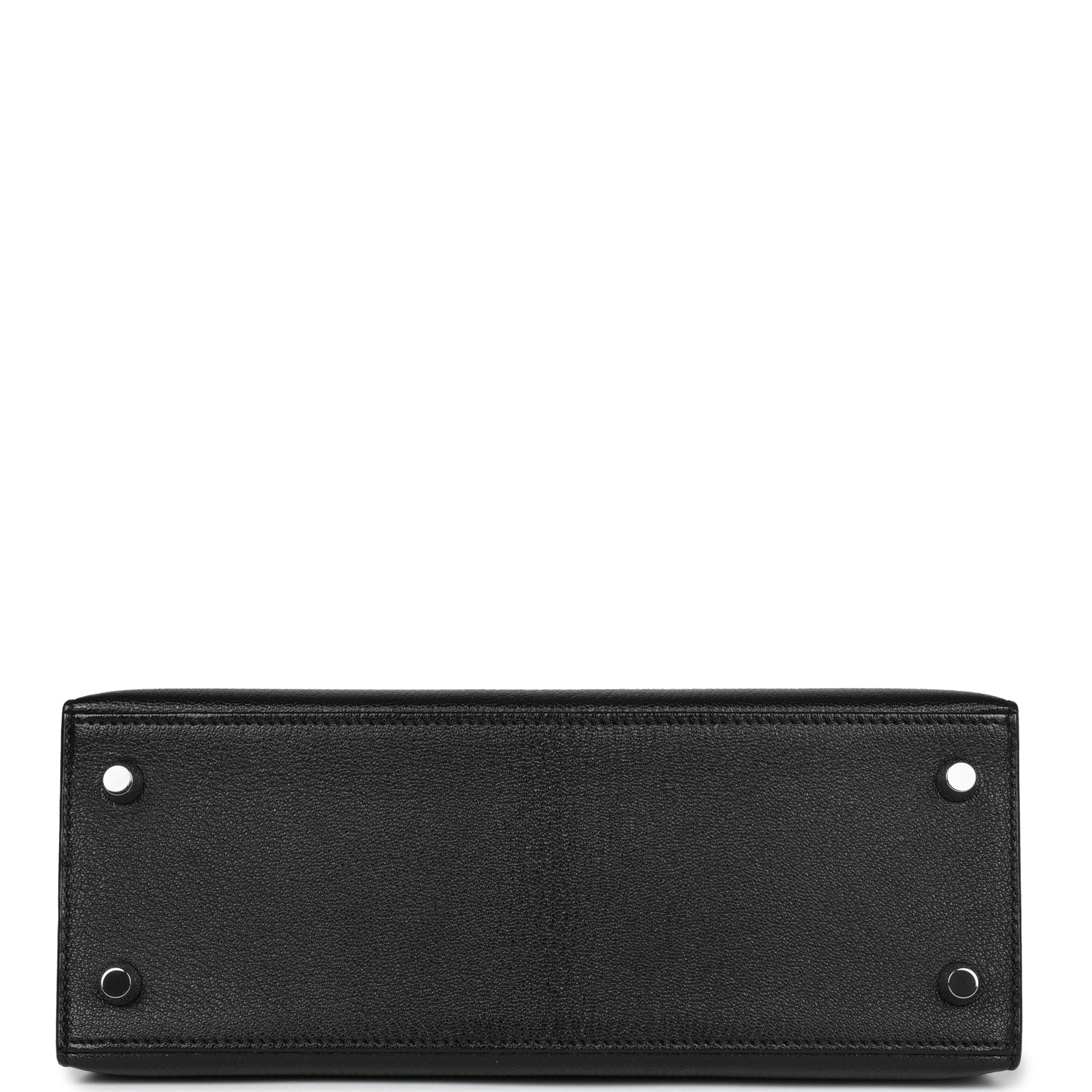 Replicate Hermes Kelly Sellier 25 Black Chevre Mysore Gold Hardware(1:1 replica)