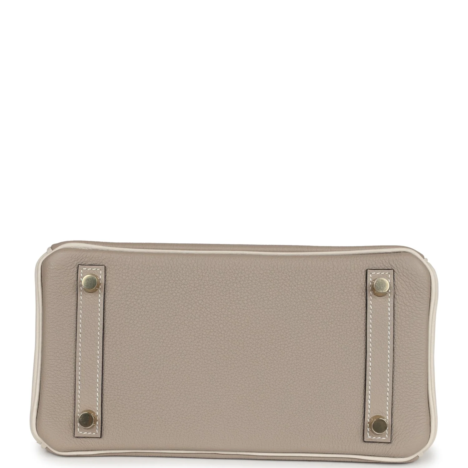 Replicate Hermes Special Order (HSS) Birkin 25 Gris Tourterelle and Craie Togo Brushed Gold Hardware(1:1 replica)