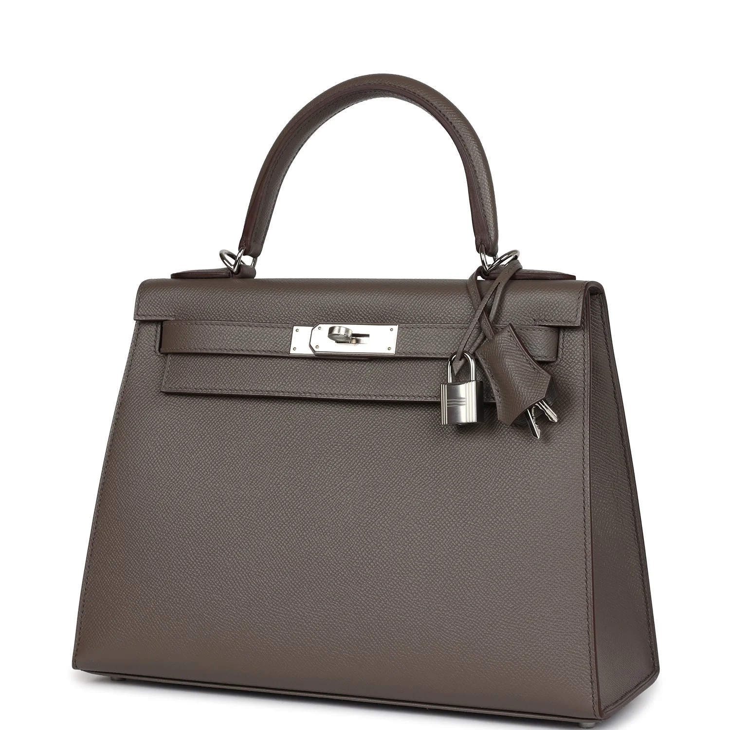 Replicate Hermes Kelly Sellier 28 Etain Epsom Palladium Hardware(1:1 replica)