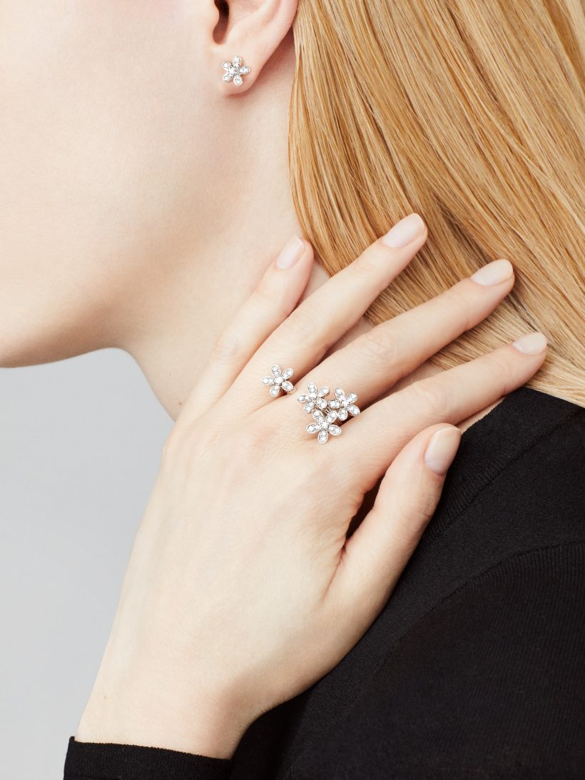 Replicate Socrate earstuds, 1 flower(1:1 replica)