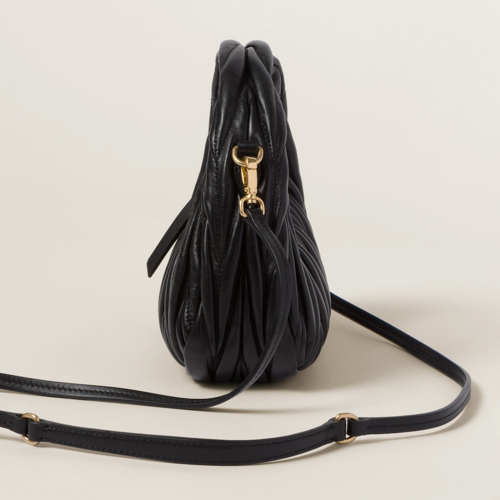 Replicate Wander matelassé nappa leather hobo mini-bag(1:1 replica)