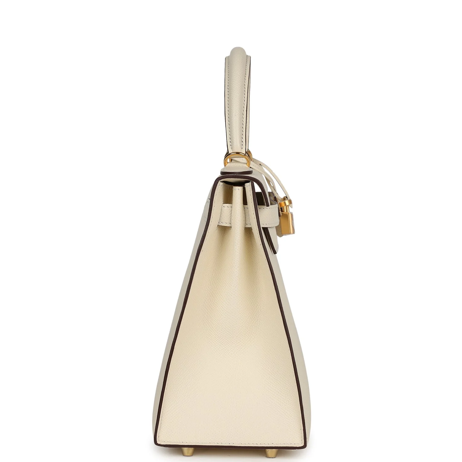 Replicate Hermes Kelly Sellier 28 Nata Epsom Gold Hardware(1:1 replica)