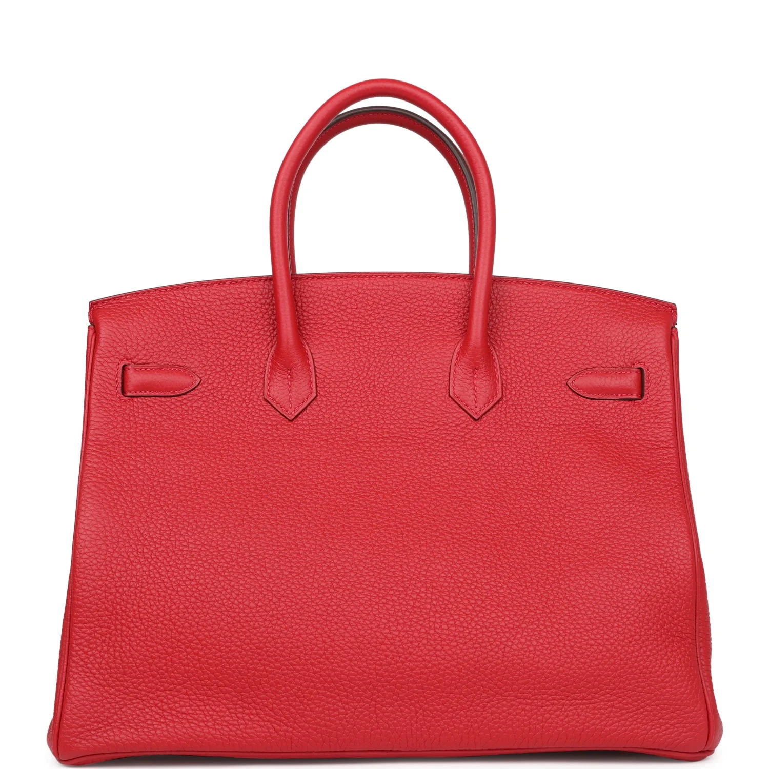 Replicate Hermes Birkin 35 Rouge Casaque Togo Gold Hardware(1:1 replica)