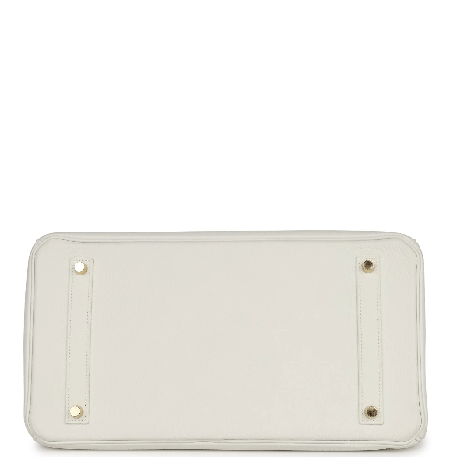 Replicate Hermes Birkin 35 White Clemence Gold Hardware(1:1 replica)