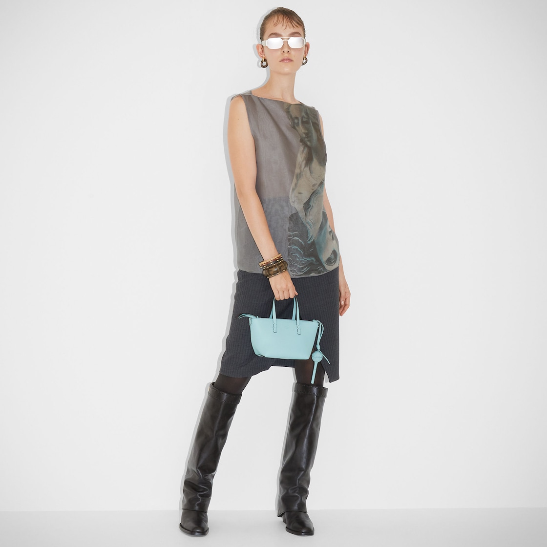 Replicate Roll Mini With 62 Hand-Sewn Topstitches(1:1 replica)