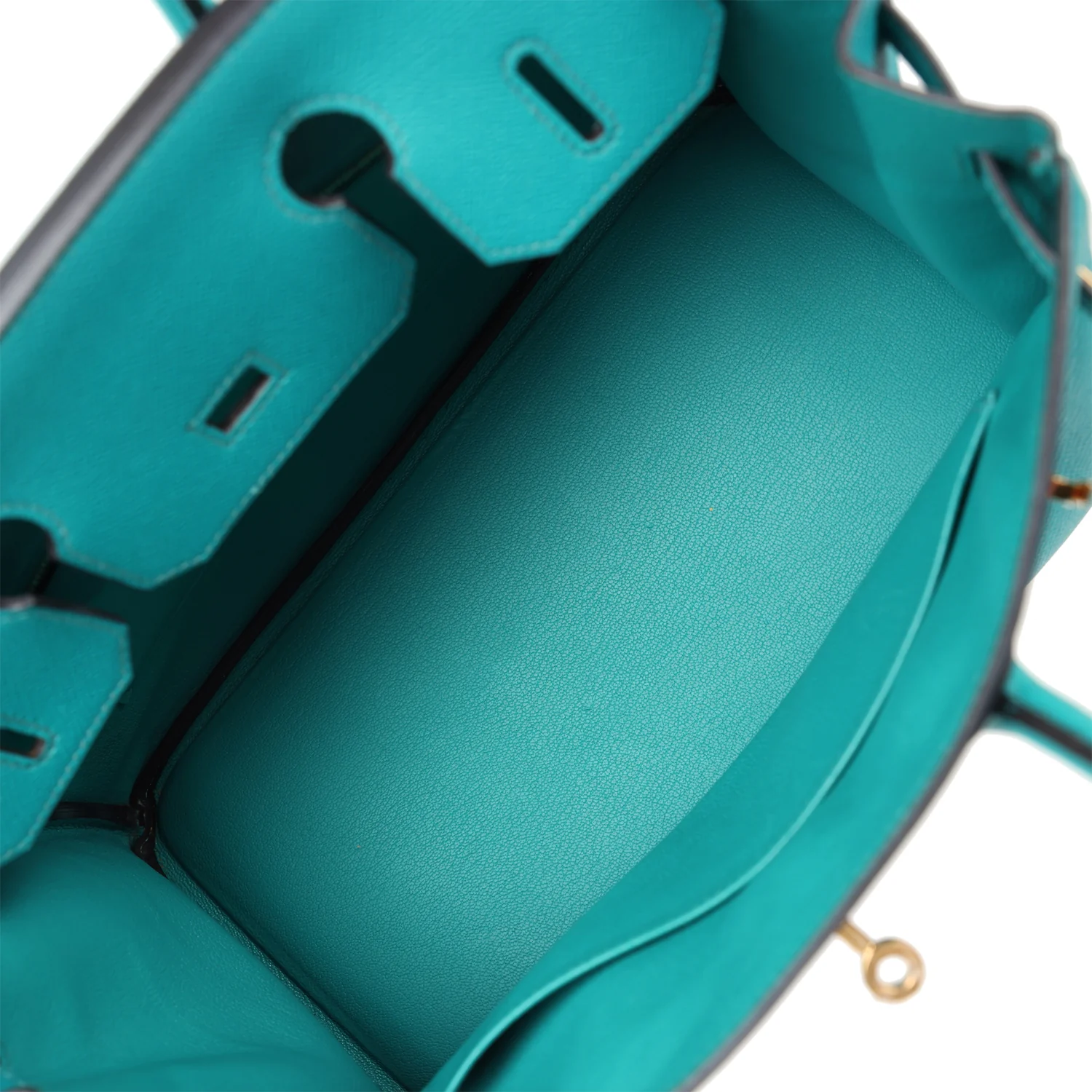 Replicate Hermes Special Order (HSS) Birkin 30 Bleu Paon Epsom Gold Hardware(1:1 replica)