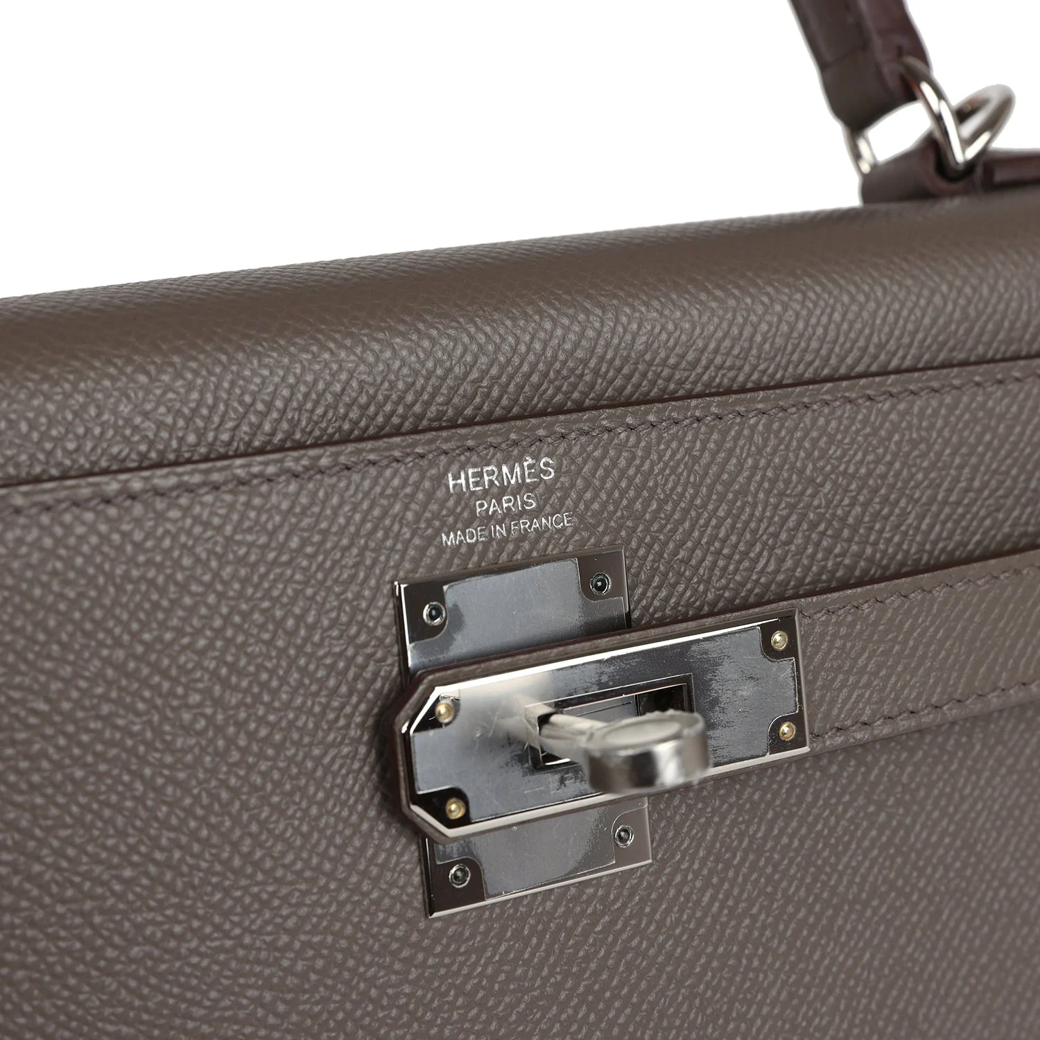 Replicate Hermes Kelly Sellier 28 Etain Epsom Palladium Hardware(1:1 replica)