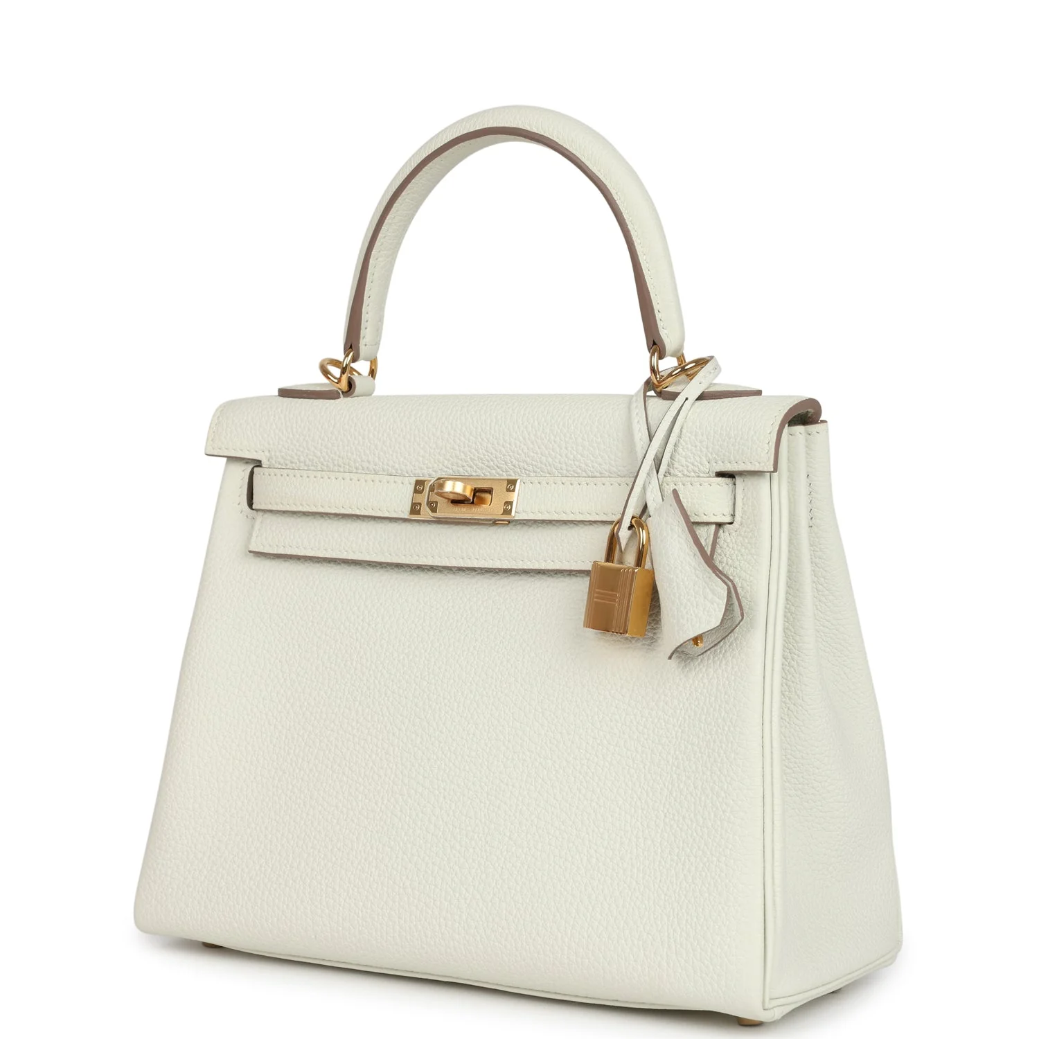 Replicate Hermes Kelly Retourne 25 Mushroom Togo Gold Hardware(1:1 replica)
