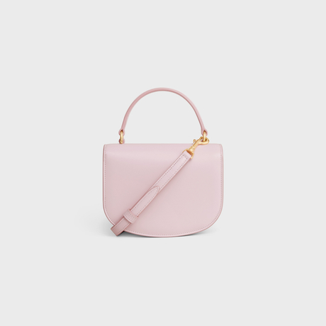 Replicate MINI BESACE CLEA IN SHINY CALFSKIN PASTEL PINK(1:1 replica)