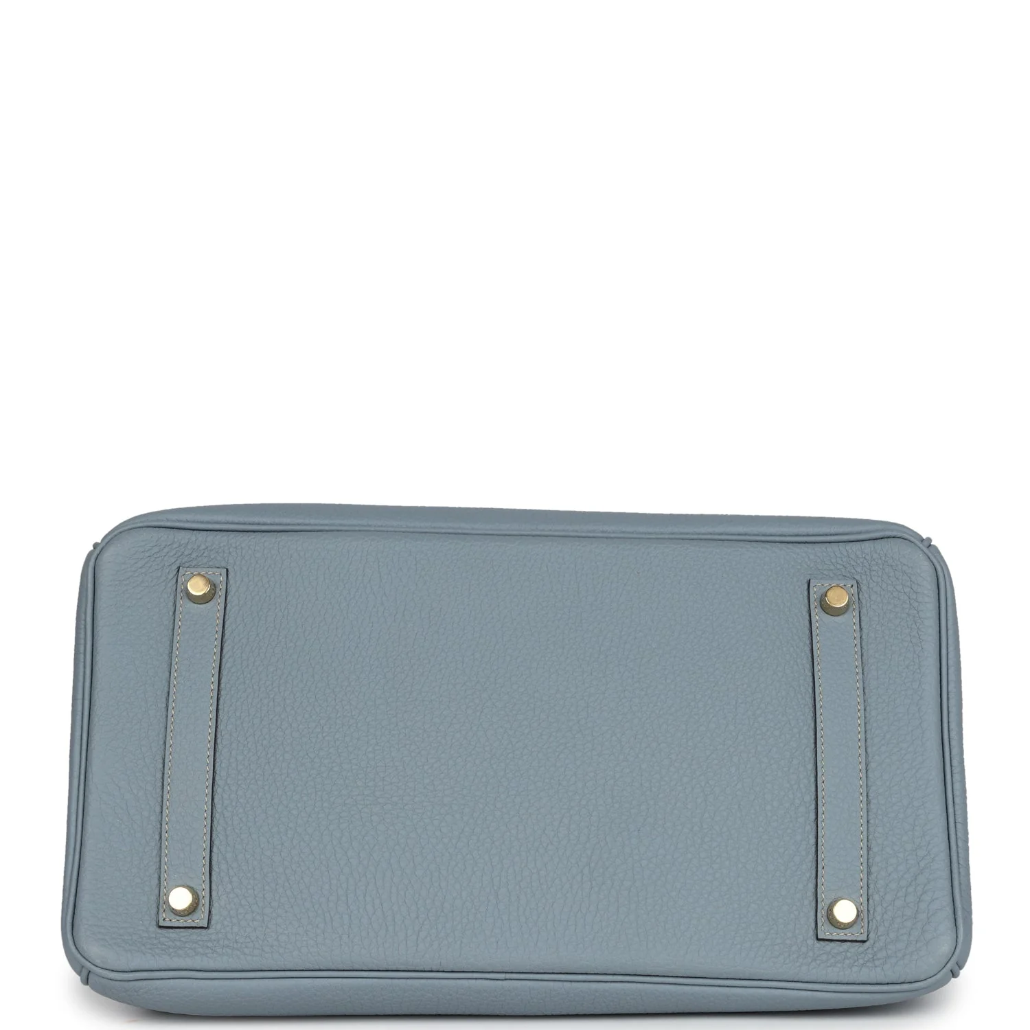 Replicate Hermes Birkin 35 Bleu Lin Togo Gold Hardware(1:1 replica)