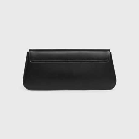 Replicate LOLA CLUTCH IN SHINY CALFSKIN BLACK(1:1 replica)