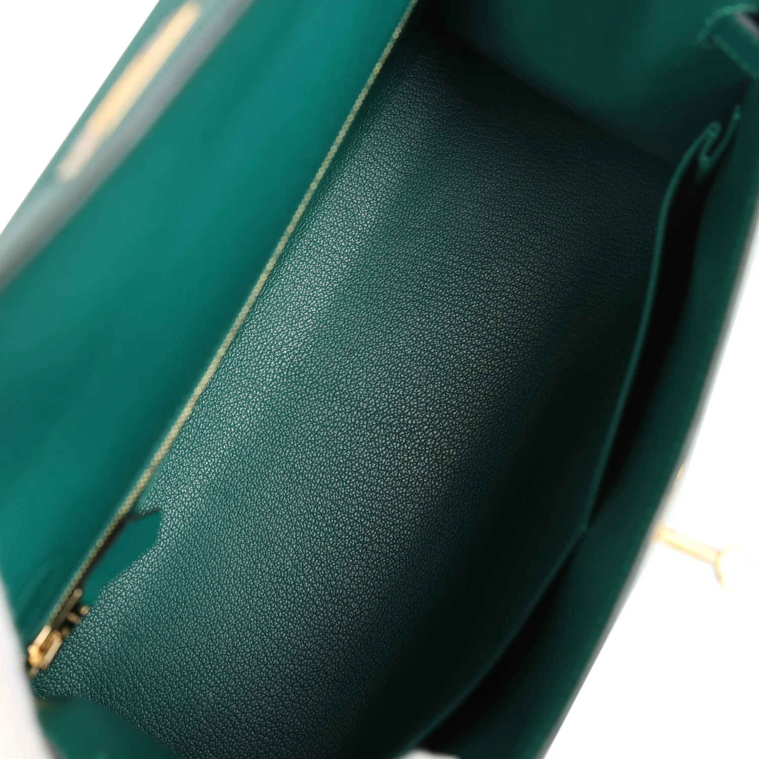 Replicate Hermes Kelly Sellier 28 Malachite Epsom Gold Hardware(1:1 replica)